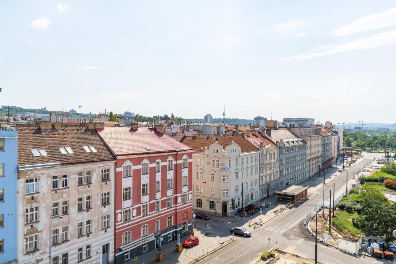 Penthouse # 81 With Panoramic City View In Elite Rezidence With Free Parking Prag Exterior foto