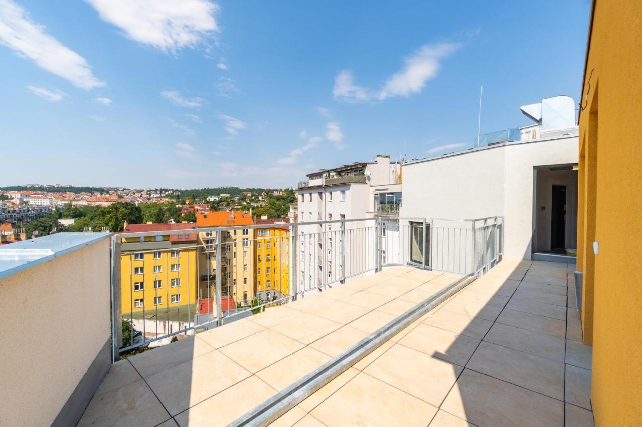 Penthouse # 81 With Panoramic City View In Elite Rezidence With Free Parking Prag Exterior foto