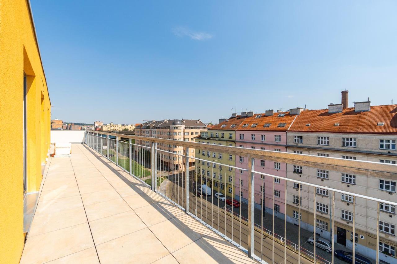 Penthouse # 81 With Panoramic City View In Elite Rezidence With Free Parking Prag Exterior foto