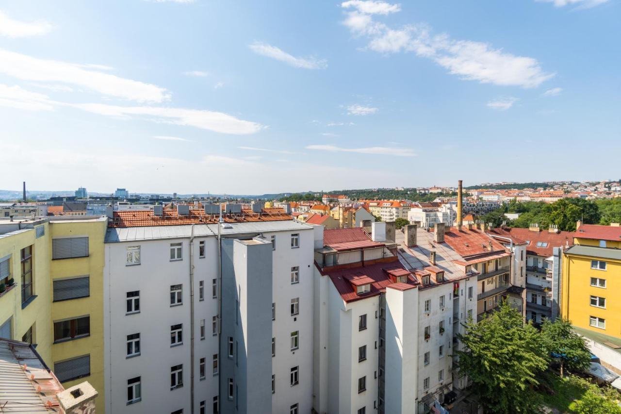 Penthouse # 81 With Panoramic City View In Elite Rezidence With Free Parking Prag Exterior foto